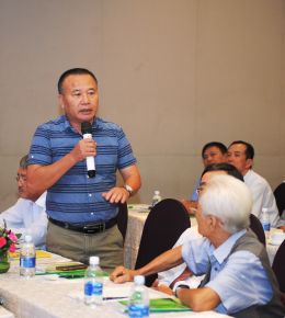 GS.TS Phạm Quang Thu phát biểu ý kiến