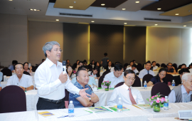 PGS.TS Phạm văn Dư phát biểu ý kiến