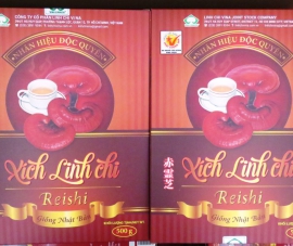 Hộp nấm Linh Chi Cắt Lát 500g